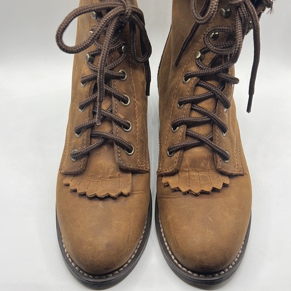 Laredo Lace Up Western Boot - Picture 6 of 10